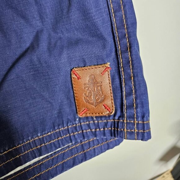 3rd & Army American Flag Multicolor Striped Board Surf Shorts Men's Size 34 - Picture 4 of 9